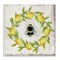 Stupell Industries Lemon & Bee Wreath Wall Plaque Art Design by Creatif Belle